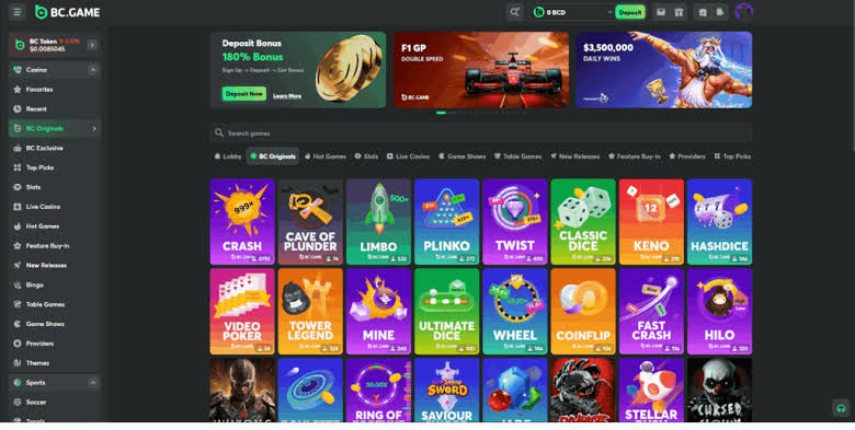 The Ultimate Guide to BC.Game Casino Games, Rewards, and More